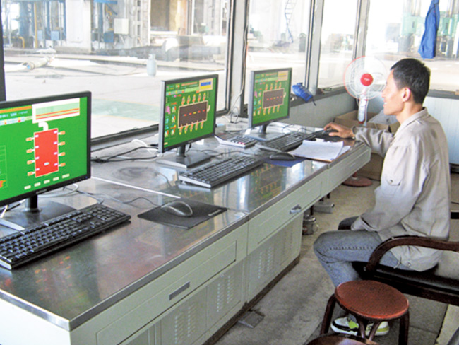 全自动加热炉、正火炉操作室